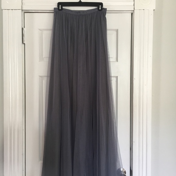 BHLDN Louise Tulle skirt for prom or wedding - Picture 2 of 8